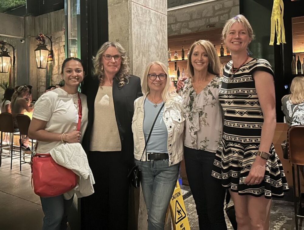 Nancy Post connecting with attendees at Women in Mining USA 2025